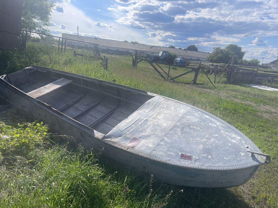 продам алюминиевый баркас лодка