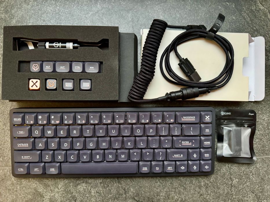 IQUNIX MG75 – bezprzewodowa mechaniczna klawiatura 75% | stan idealny