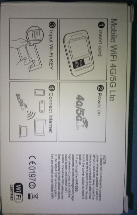 Ruter wifi 4g/5g