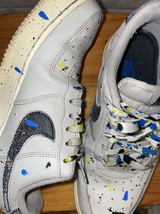 Оригінал Кросівки Nike AIR FORCE 1 з натуральної шкіри; кросовки 40 р