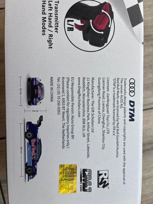 Audi RS 5 DTM od CMJ samochod RC oficjslny licencjonowany RedBull