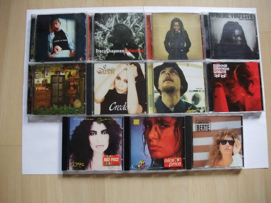 Фирменные cd Tracy Chapman Badly Drawn Boy Jovanotti