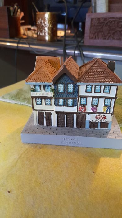 Miniatura de casas da ribeira do Porto
