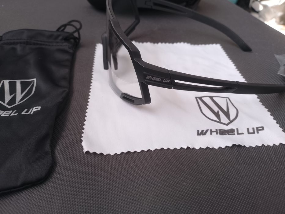 Okulary rowerowe fotochromowe, szerokie okulary sportowe