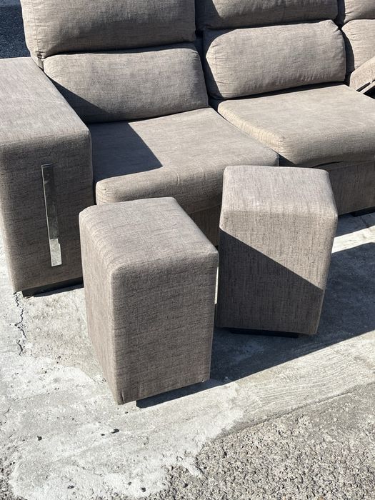 Sofá usado com chaise longue