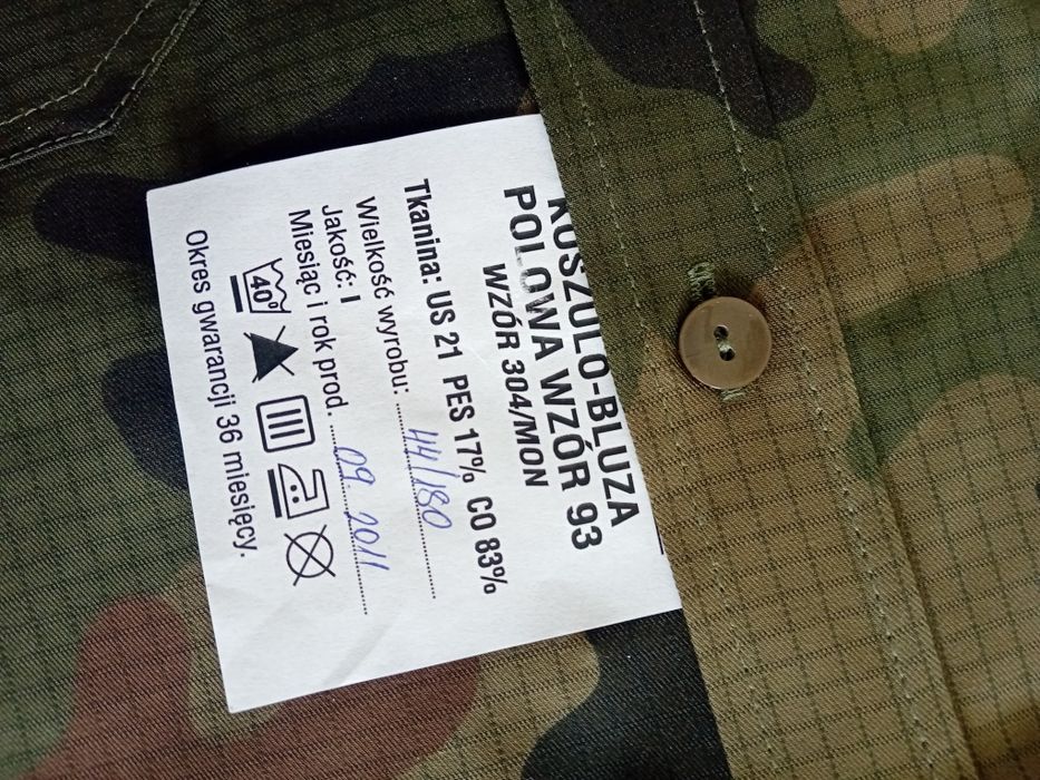 Koszulo-bluza polowa z krótkim rękawem