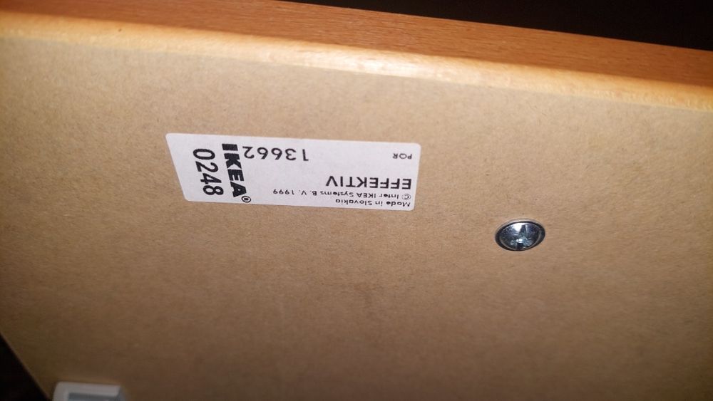 Ikea Effektiv 2× kontenerki pod biurko Tanio!!!