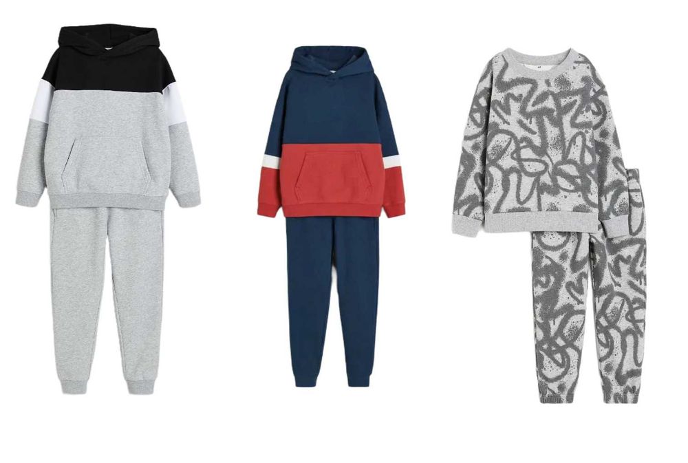 Теплий спортивний костюм H&M 6/7, 7/8, 8/9, 13/14, 164 170 спортивный