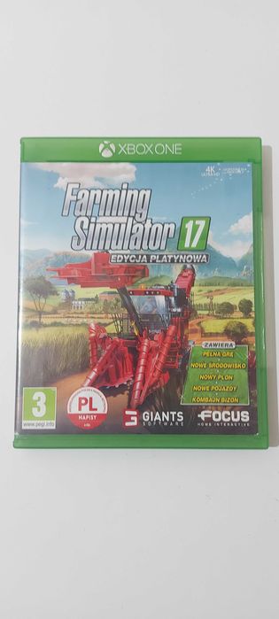 Gra Xbox One Farming Simulator 17 pudełkowa