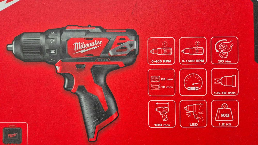 Wkrętarka Milwaukee M12 BDD
