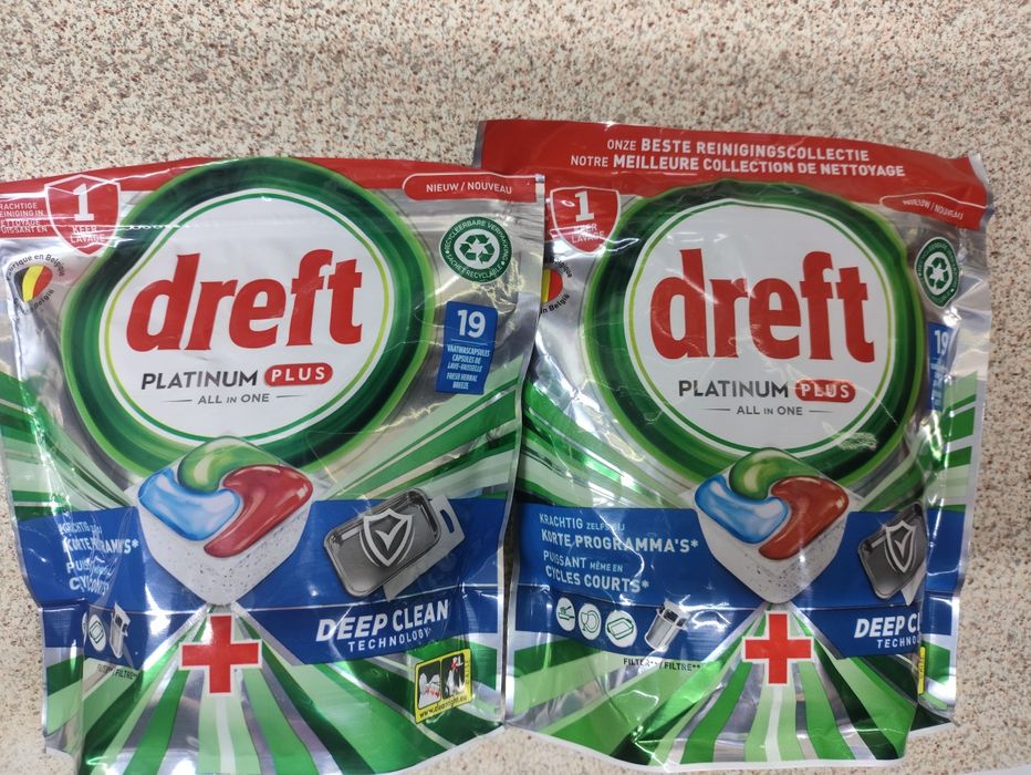 Капсулы для посудомойки  DREFT  Бельгия