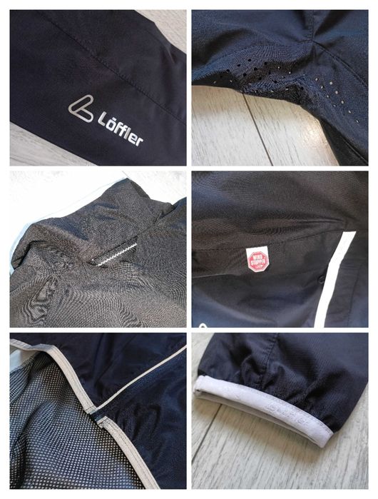 Loffler gore windstopper kurtka na rower