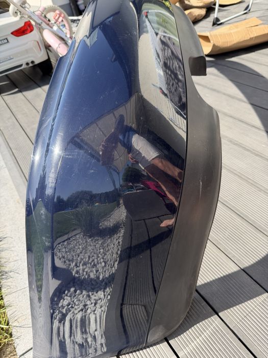Zderzak tyl Audi A4 1996, granat