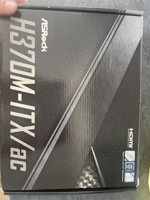 Материнская плата Asrock H370m-ITX ssd m2, mini itx плата: 3 499 грн ...