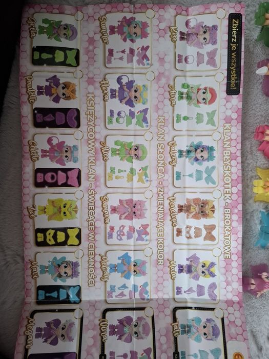 Kieszonkowe wróżki epee, kolekcja