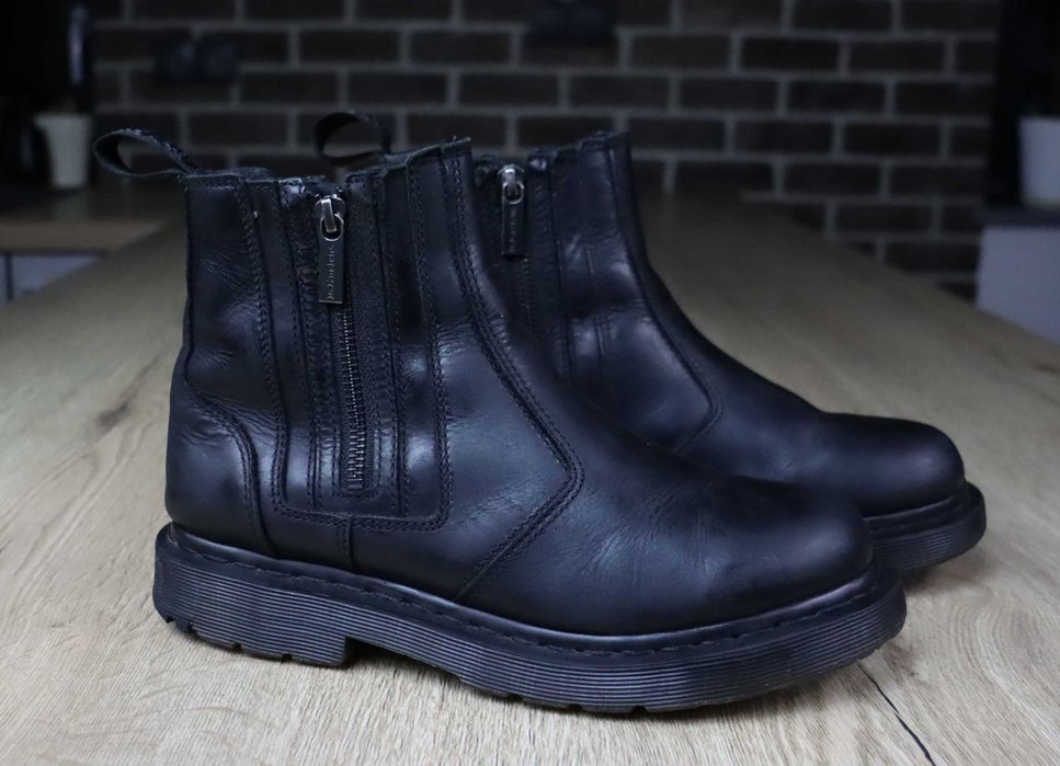 Dr. Martens Alyson skórzane damskie botki sztyblety 39 ( 26 cm)