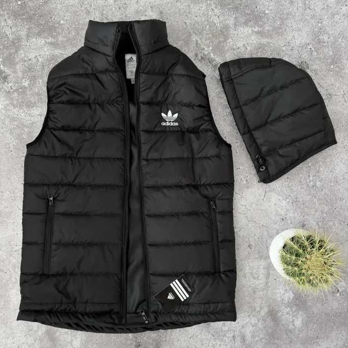 Жилетка мужская Adidas демисезонная безрукавка весенняя осенняя Адидас