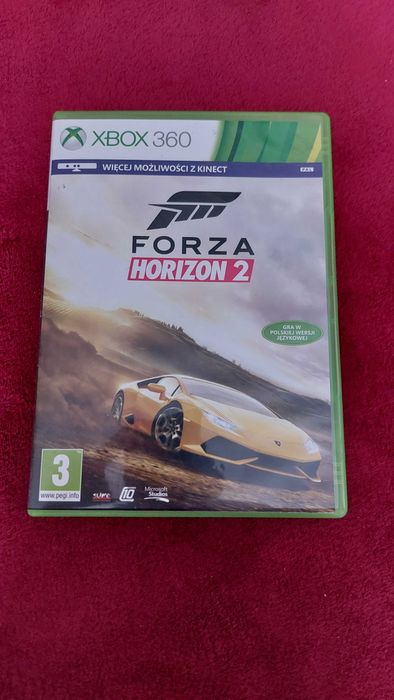 Zestaw Wyścigowy Xbox 360/PC: kierownica Ferrari+3 Gry Forza Horizon 2