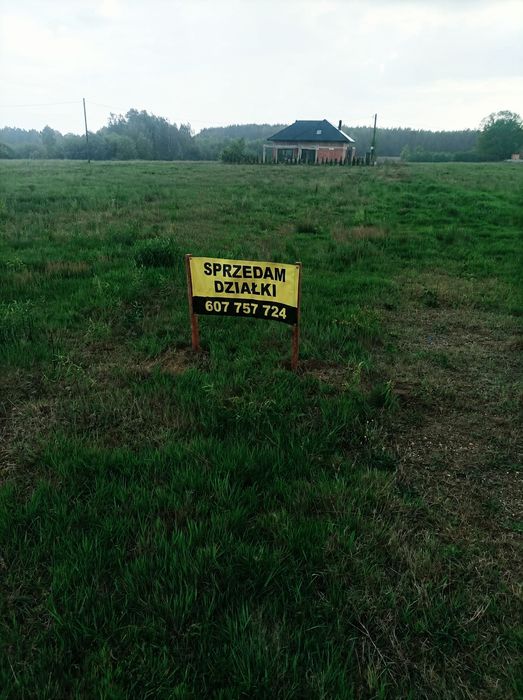 Działka budowlana 12,86 ar WZ – media – droga – Krzątka - Nowa Dęba - Kolbuszowa