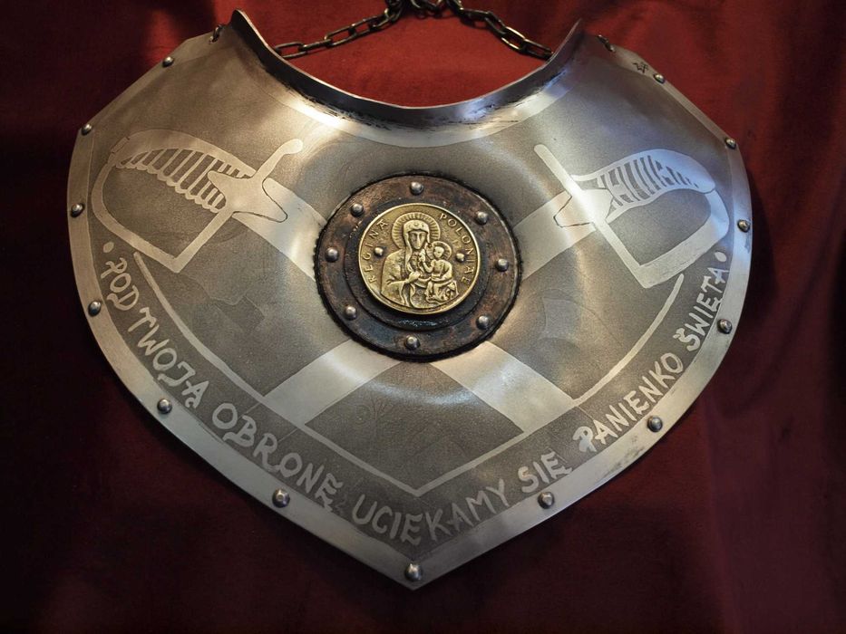 Ryngraf ułański kawaleryjski z szablami z elementem armaty wz. 1902/26