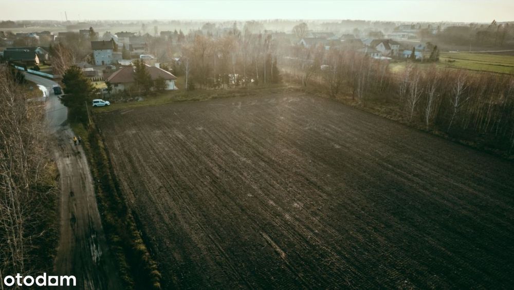 Działka do przekształcenia przy S61, w połowie strefa wielofunkcyjna