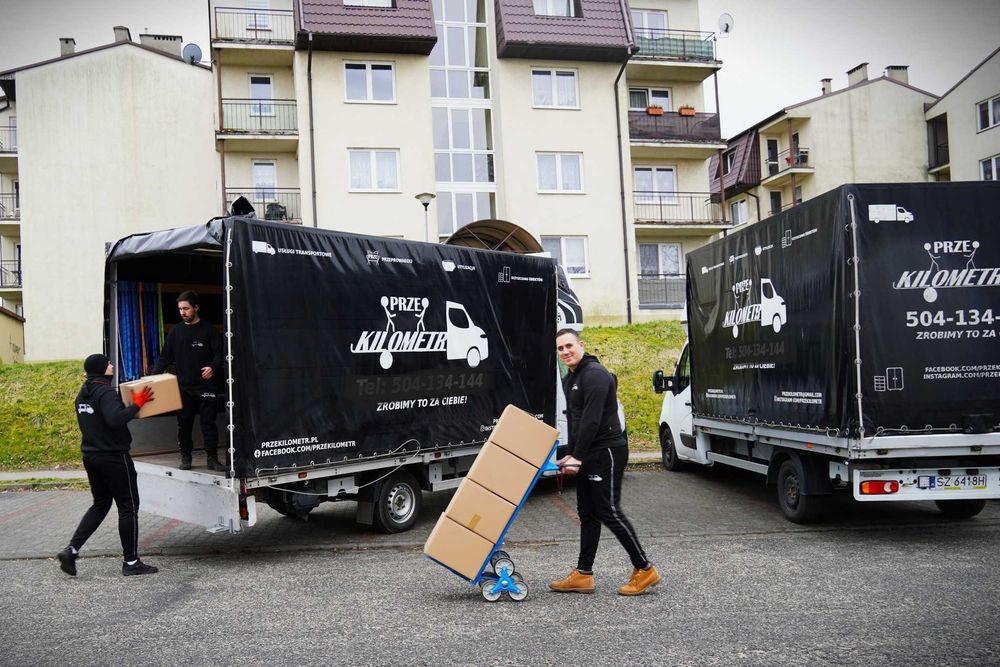 Przeprowadzki firm, biur Katowice - sprzęt • pakowanie • montaż • BDO