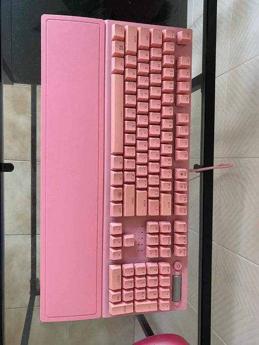 Teclado Mecânico Razer BlackWidow C3 Quartz (Rosa) RGB
