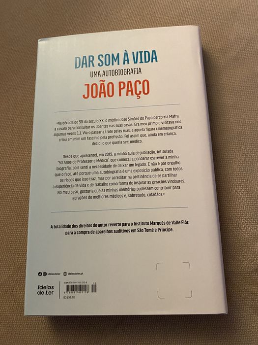 Dar Som à Vida - Uma autobiografia