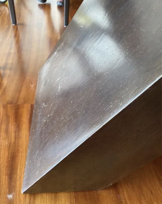 Mesa jantar vidro e inox