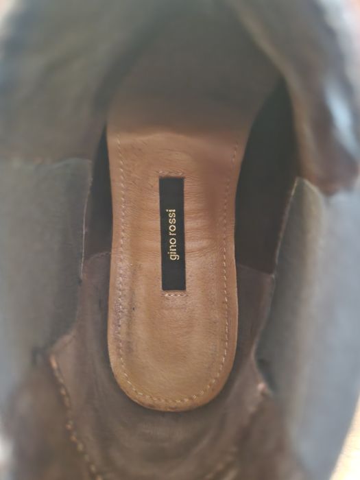 Świetne botki skórzane Gino Rossi