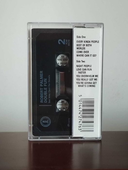Robert Palmer ‎"Double Fun" Cassete Audio