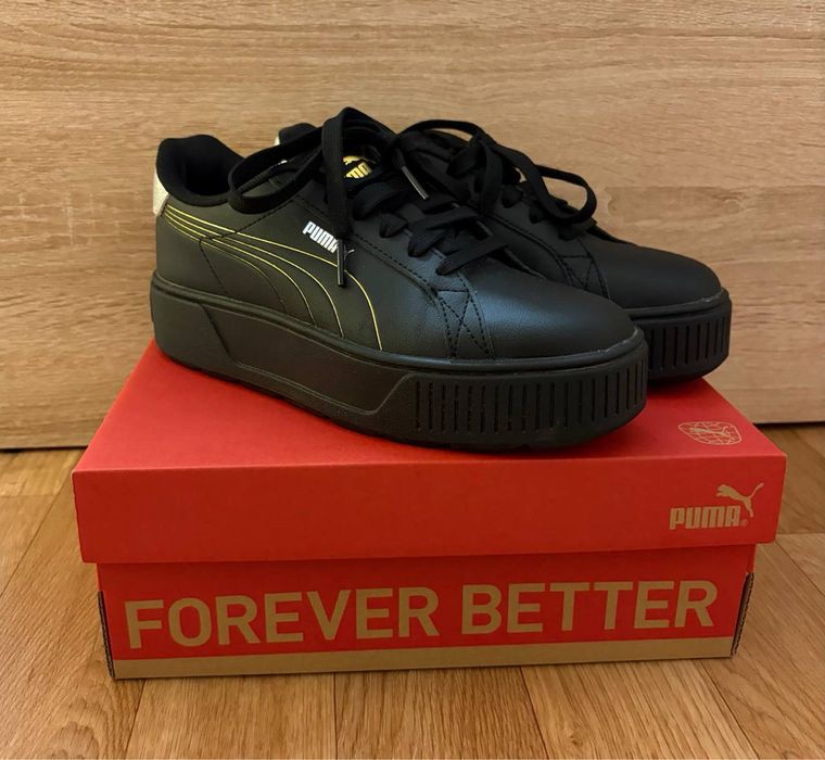 Оригінал Чорні жіночі кросівки Puma 37,5