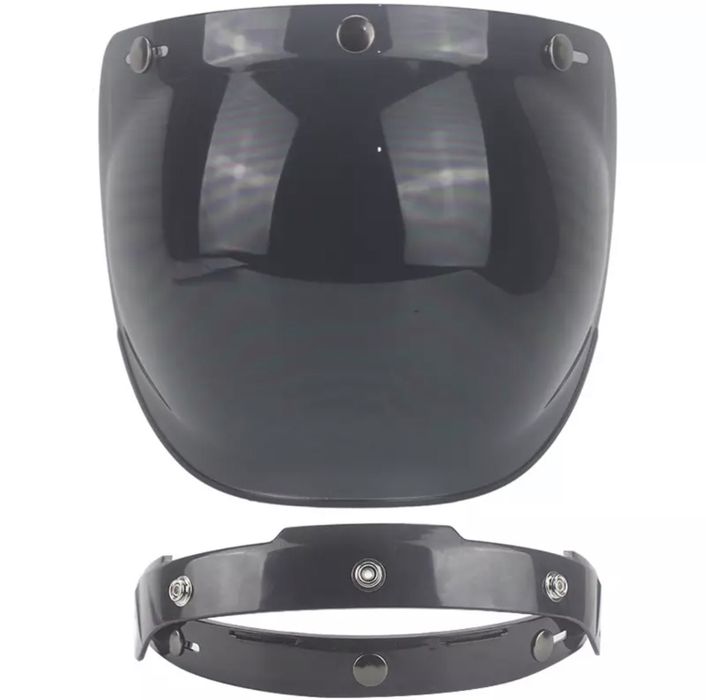 Viseiras bolha (bubble) para capacete moto