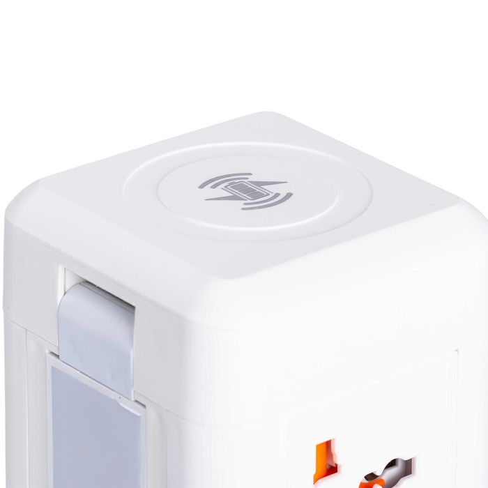 Мережевий фільтр-подовжувач ВЕЖА 6 розеток LED-лампа 3USB+1PD 4,8 метр