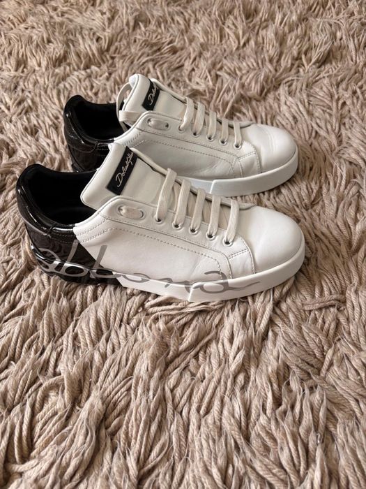 Dolce & Gabbana шкіряні кеди, оригінал