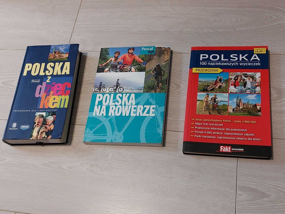 Ciekawe miejsca w Polsce na rower i nie tylko 3 książki