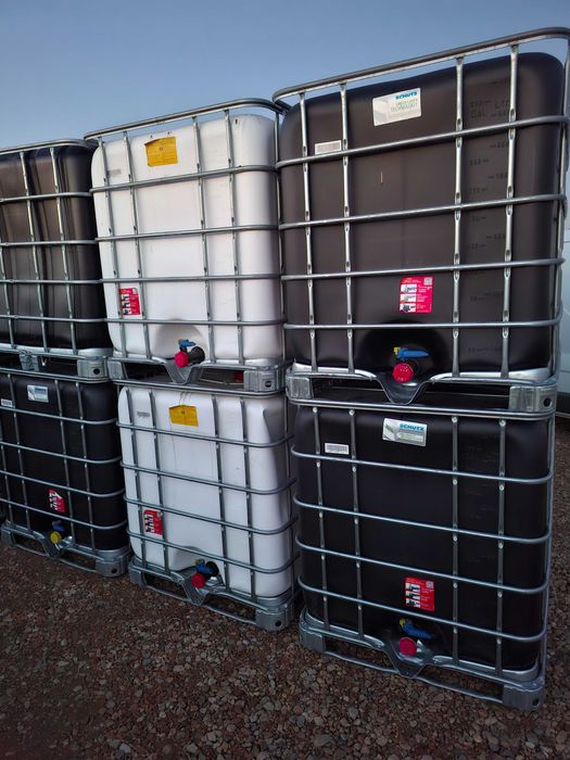Mauzer 1000l Zbiornik Kontener IBC paleta metalowa