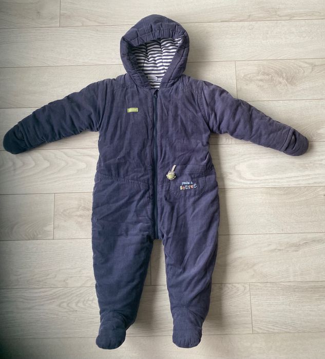 Kombinezon bardzo ciepły unisex Bornino 74/80