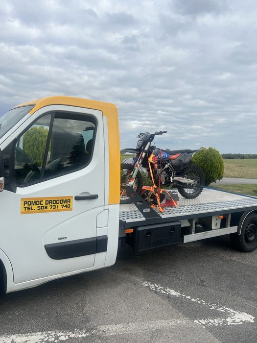 Pomoc drogowa Kalisz – Autolaweta 3.5T TANIO i SZYBKO 24/7