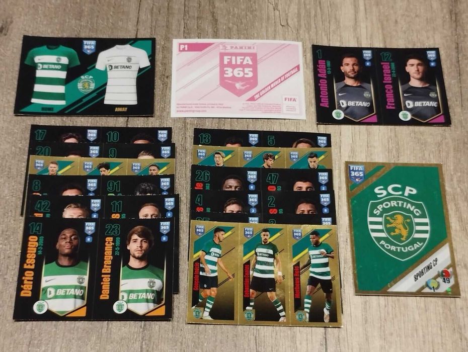 FIFA 365 de 2024 - Caderneta completa por colar + Sporting