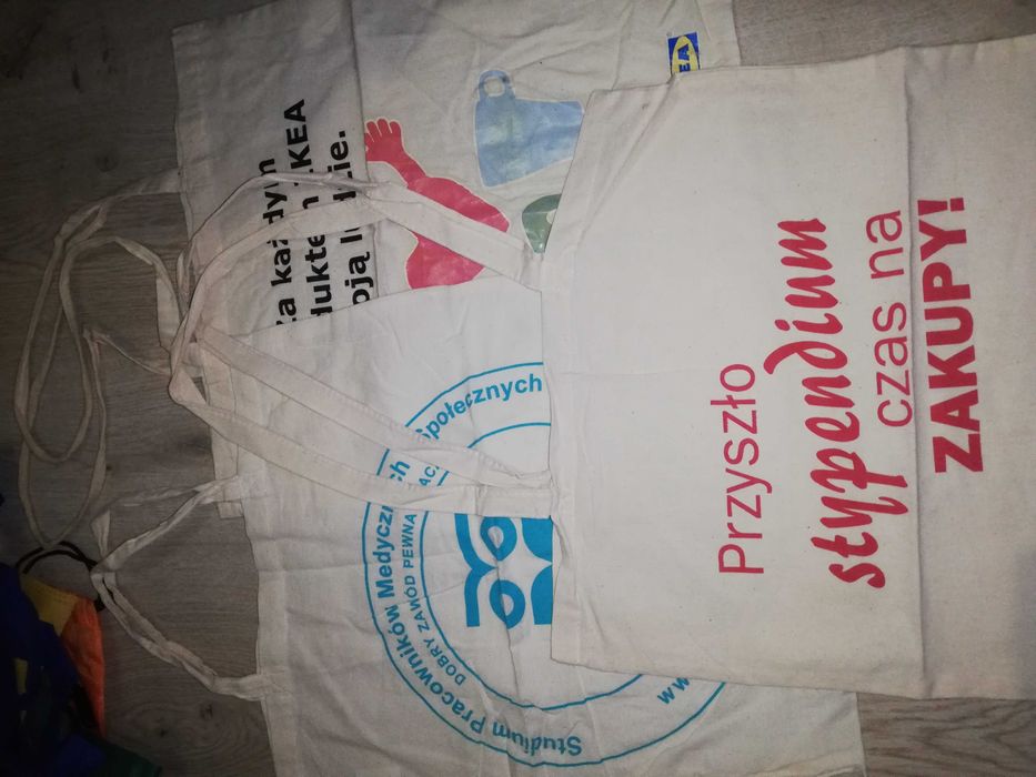 Torba materiałowa na ramie jedna gratis