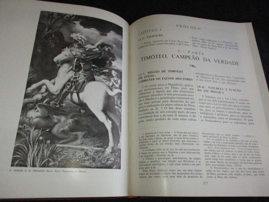 Livros Bíblia Ilustrada Novo Testamento 1957