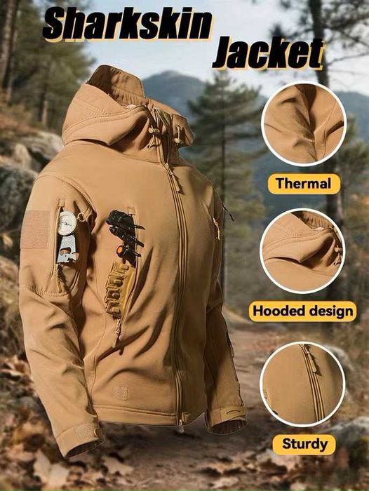 Softshell костюм чоловічий — комфортний, теплий, вітростійкий НА ФЛІСІ