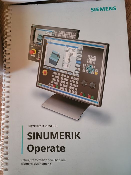 Książki di nauki programowania cnc sinumerik