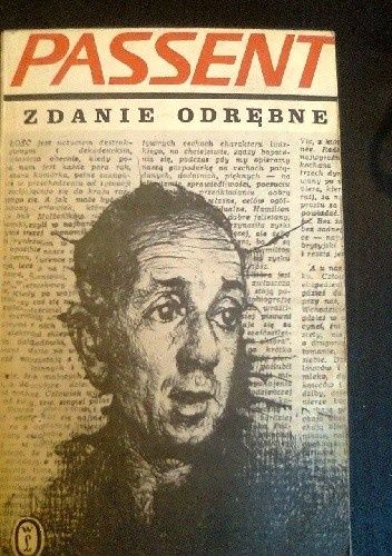 Książka Passent zdanie odrębne
