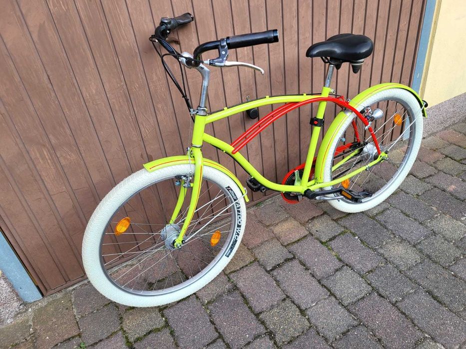 Rower Holenderka / Beach Cruiser / Śliczny / Prawie jak nowy /7 biegów