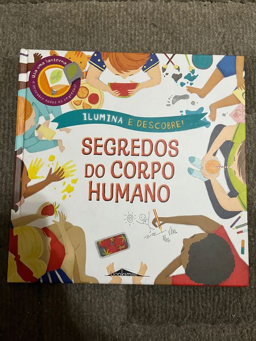 Livro infantil segredos do corpo humano