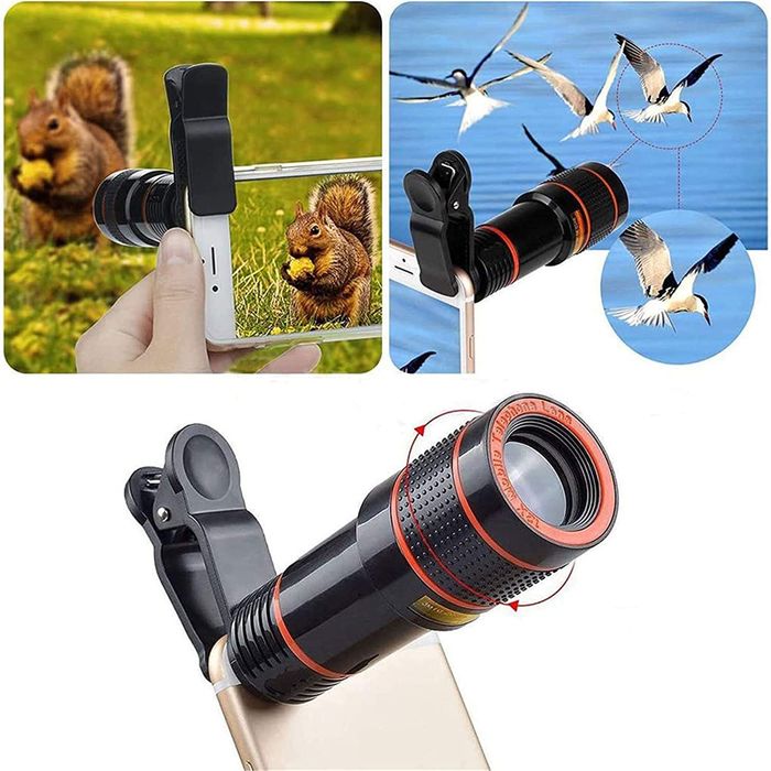Przenośny obiektyw do smartphone’a Mobile Telescopic Lens x14 4K