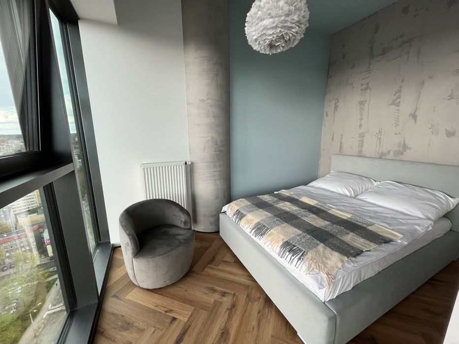 Apartament 19 Pietro 2 pokoje. Widok na panoramę miasta
