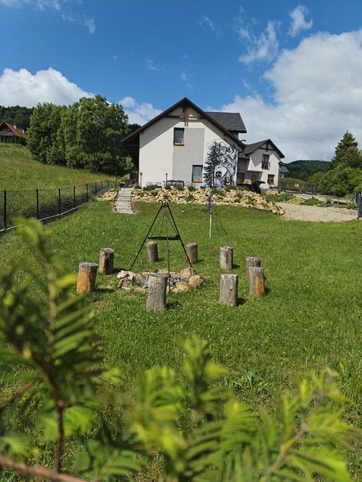 Domek na wyłączność  z kominkiem Bieszczady Cisna noclegi